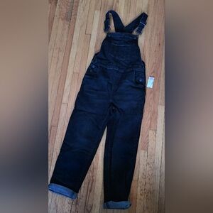 Kids Black Overalls
